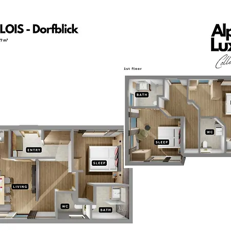 Beim Lois Dorfblick - 2 Floors & Sauna Access גרלוס